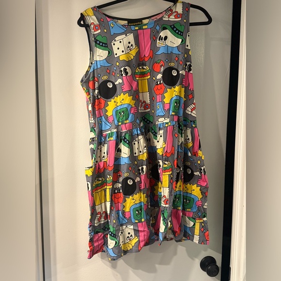 Nooworks Dresses & Skirts - Nooworks Multicolor burger Barbie Dress